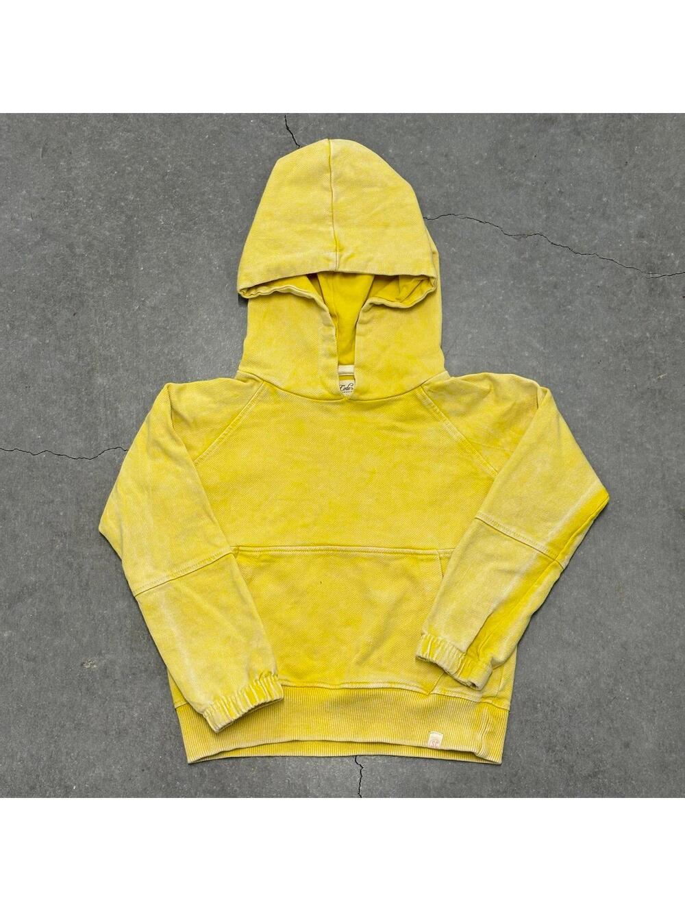 Sovereign Code Kids Faded Yellow Hoodie